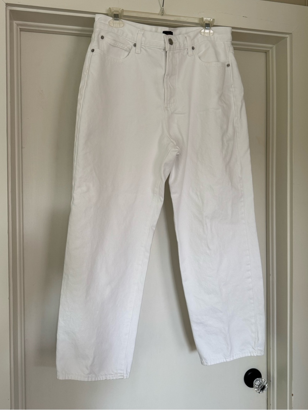 Quince Bella Rigid Straight jeans in Whiteout